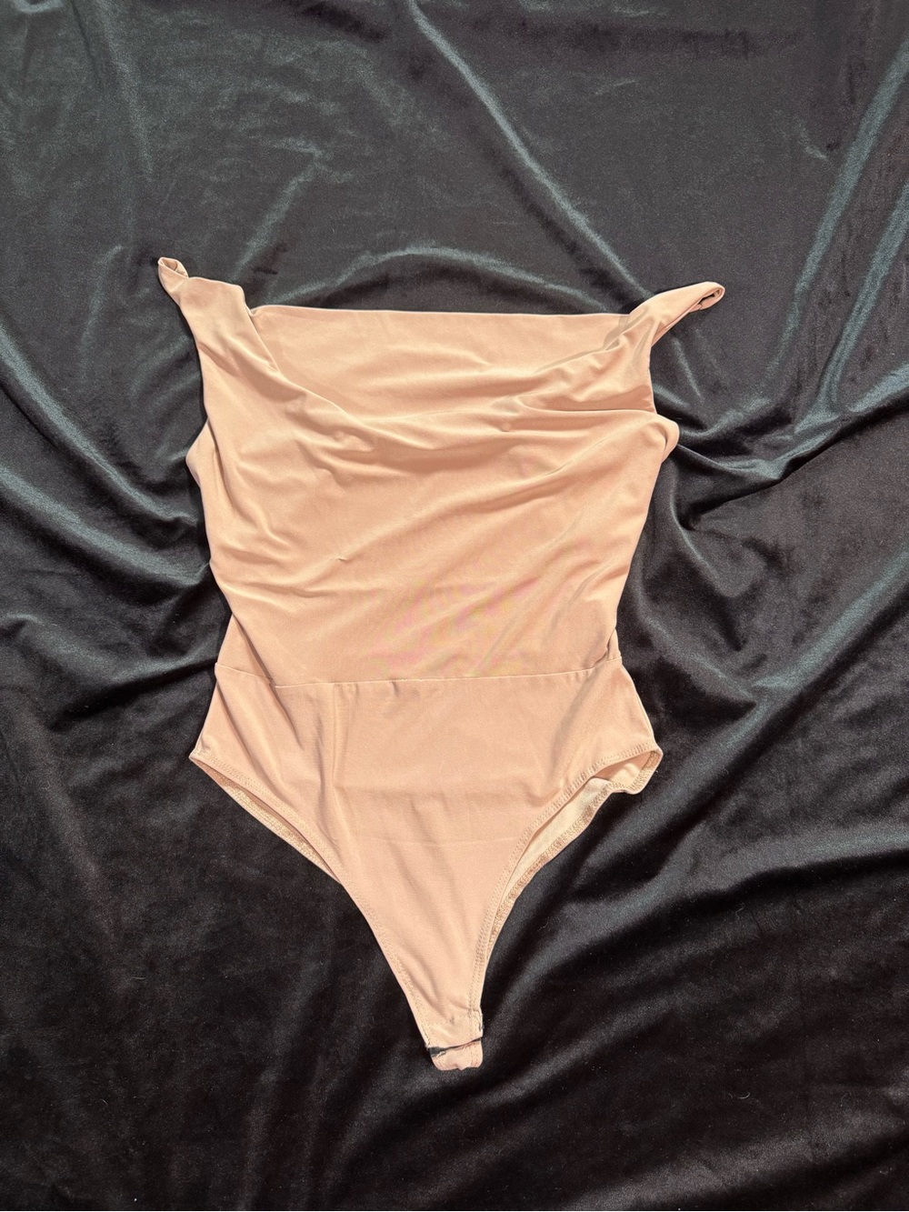 Haute Monde Blush Pink Strapless Bodysuit